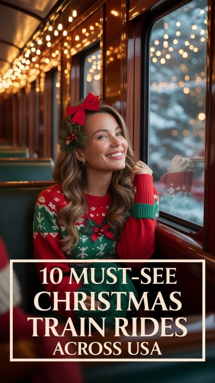 The Best Christmas Train Rides Across the United States - trippandora.com